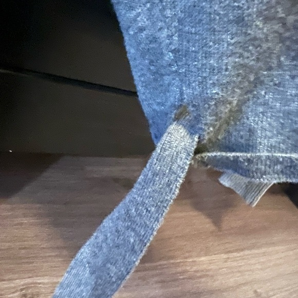 Grey Ruby Moon Wrap Sweater - Picture 4 of 6